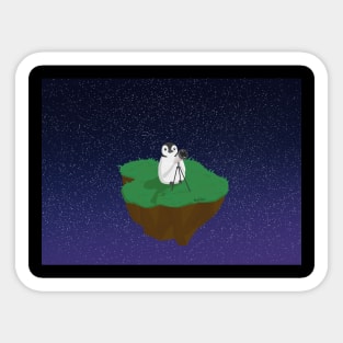 Stargazing Sticker